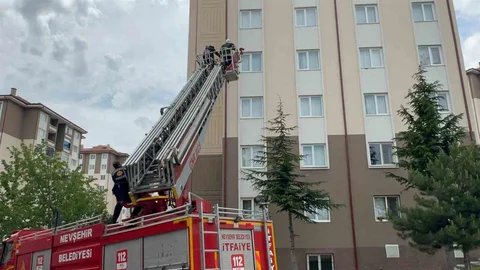 Nevşehir'de Unutulan Yemek Alarm Verdi