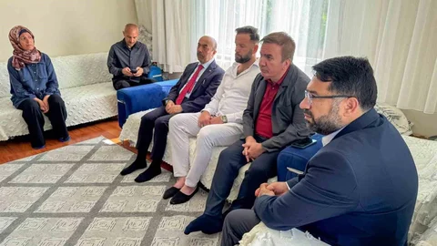Erzincan'da Vali Aydoğdu, Taziye Ziyareti Gerçekleştirdi