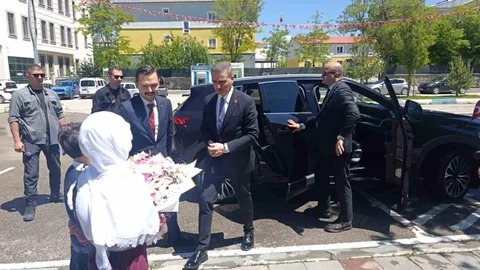 Erzurum'da Vali Baruş'un Ziyareti