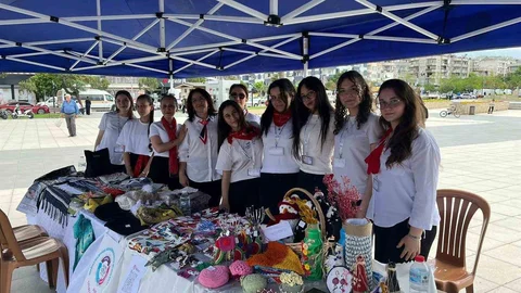 Salihli'de Öğrencilerden Çevre Projesi