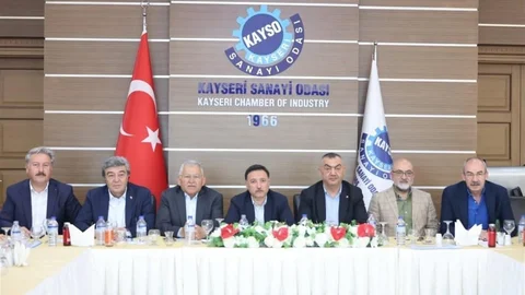 Kayseri Sanayi Odası'nda İstişare Toplantısı Yapıldı