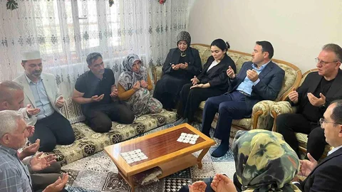 Kütahya'da Taziye Ziyareti Gerçekleşti