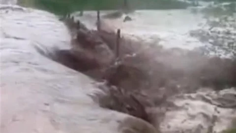 Osmaniye'de Dere Taşması Olayı