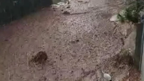 Kayseri Yahyalı’da Sel Felaketi