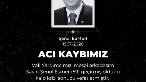 Kayseri'de Vali Yardımcısı Esmer'in Ölümü
