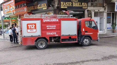 Siverek'te Çıkan Yangın Korku Yarattı