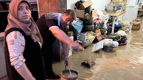 Kırşehir'de Selzedelere Destek Ziyareti