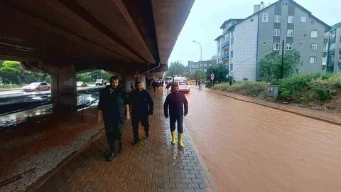 Kırşehir'de Yağış Etkili Oldu