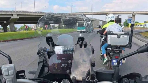 Kayseri'de Öğrenci Sınava Yetiştirildi