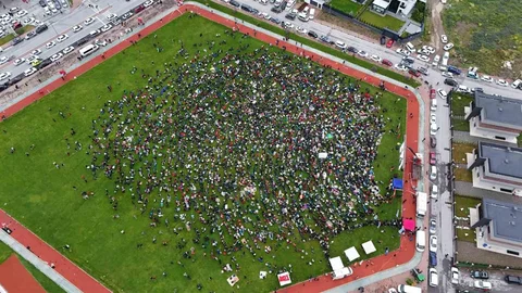 Kayseri'de Milli Maç Coşkusu
