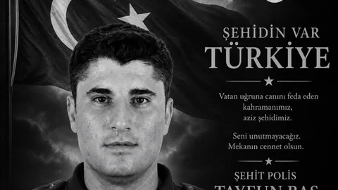 İncirliova'da Şehit Polis İçin Başsağlığı Mesajı