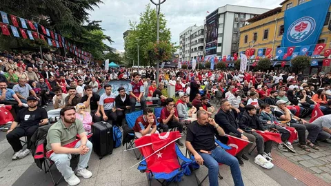 Trabzon'da Milli Maç Üzüntüsü