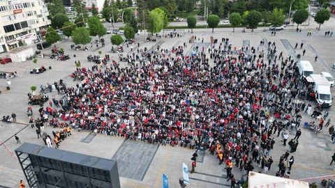 Çorum'da A Milli Takım Coşkusu