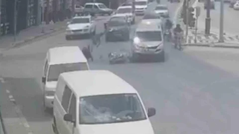 Karaman'da Motosiklet Kazası
