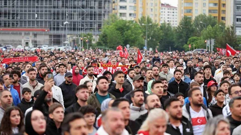 Talas'ta Dünya Kupası Coşkusu