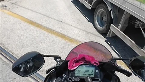 Eskişehir'de Motosiklet Kazası Tehlikesi