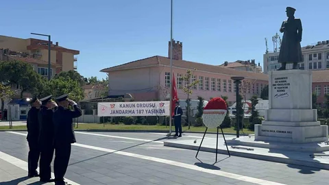 Çanakkale'de Jandarma Yıl Dönümü Kutlaması