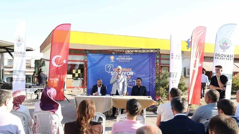 Dilovası'nda Başkan Ömeroğlu Vatandaşlarla Buluştu