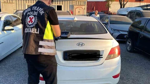 Kocaeli'de Korsan Taksi Ceza Uygulaması