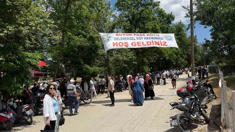 Büyükpaşa Köyü'nde Geleneksel Hayır Etkinliği