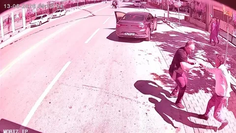 Malatya'da Cüzdan Kurtarma Anları
