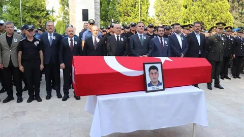 Aydınlı Şehit Polis Memuru Denizli’de Defnedildi