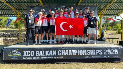 Manisa'da Dağ Bisikleti Başarısı