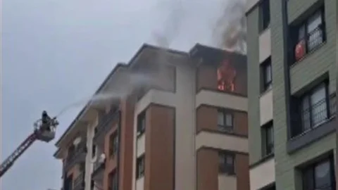 Kahramanmaraş'ta İkamet Yangını