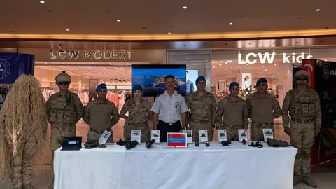 Malatya'da Jandarma Tanıtım Standı Açıldı
