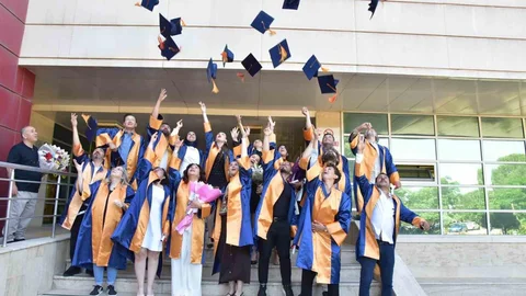 Muğla'da Su Ürünleri Fakültesi Mezuniyet Töreni