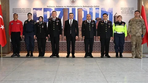 Erzurum'da Jandarma Teşkilatı'nın 187. Kuruluş Yıldönümü Kutlandı