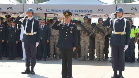 Mersin'de Jandarma Kuruluş Yıldönümü Kutlandı