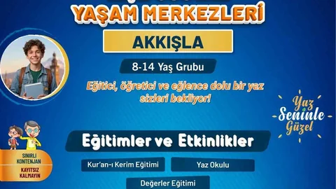 Kayseri'de Yaz Okulu Kayıtları Başladı