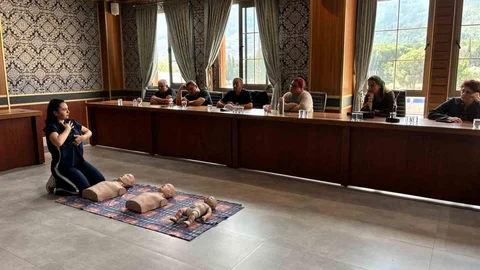 Yunusemre'de İlkyardım Eğitimi Verildi