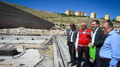 Malatya'da Yeni Spor Kompleksi İnşaatı Devam Ediyor