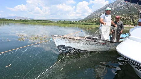 Çivril Işıklı Baraj Gölü'nde Denetim Yapıldı