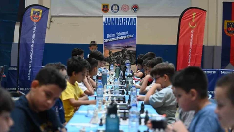 Gaziantep'te Satranç Turnuvası Düzenlendi