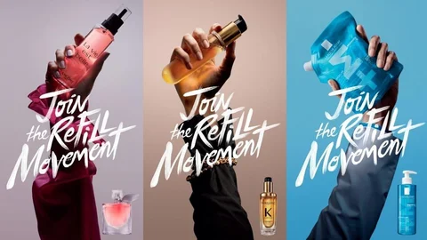 L’Oréal İstanbul'da Yeniden Doldurulabilir Güzellik Çözümleri Sunuyor
