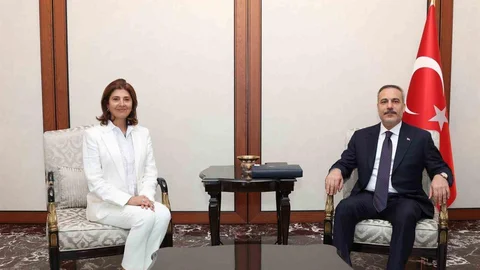Ankara'da BM Temsilcisiyle Görüşme