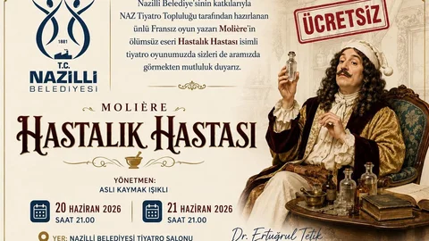 Nazilli'de Ücretsiz Tiyatro Gösterimi
