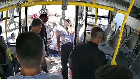 Malatya'da Şoförden Duyarlı Davranış