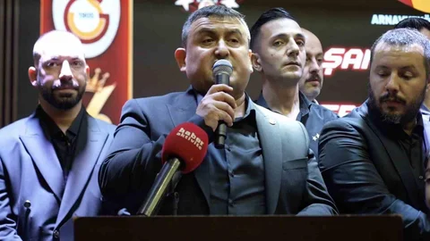 Arnavutköy'de Galatasaray Kutlaması