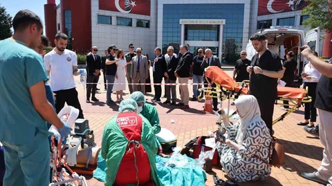 ADÜ'de Başarılı Tatbikat Gerçekleştirildi