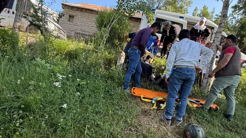 Hakkari'de Motosiklet Kazası Gerçekleşti