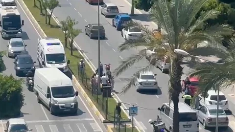 Manavgat’ta Trafik Kazası Yaşandı