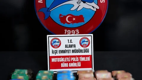 Alanya'da Motosiklette Uyuşturucu Ele Geçirildi