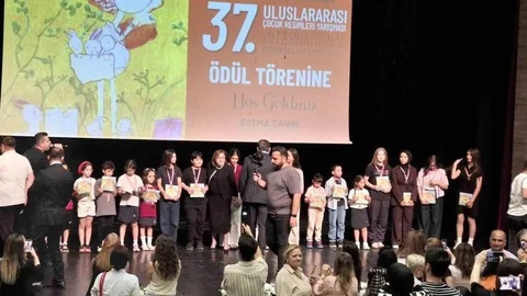 GKV’li minik ressamlardan uluslararası sanat zaferi