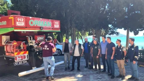 Sinop’ta Orman Yangınlarıyla Mücadele Eğitimi
