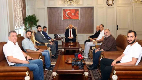 Adıyaman'da Vali Küçük'e Ziyaret