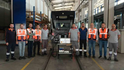 Antalya'da Tramvaylarda Yerli AR-GE Çalışmaları